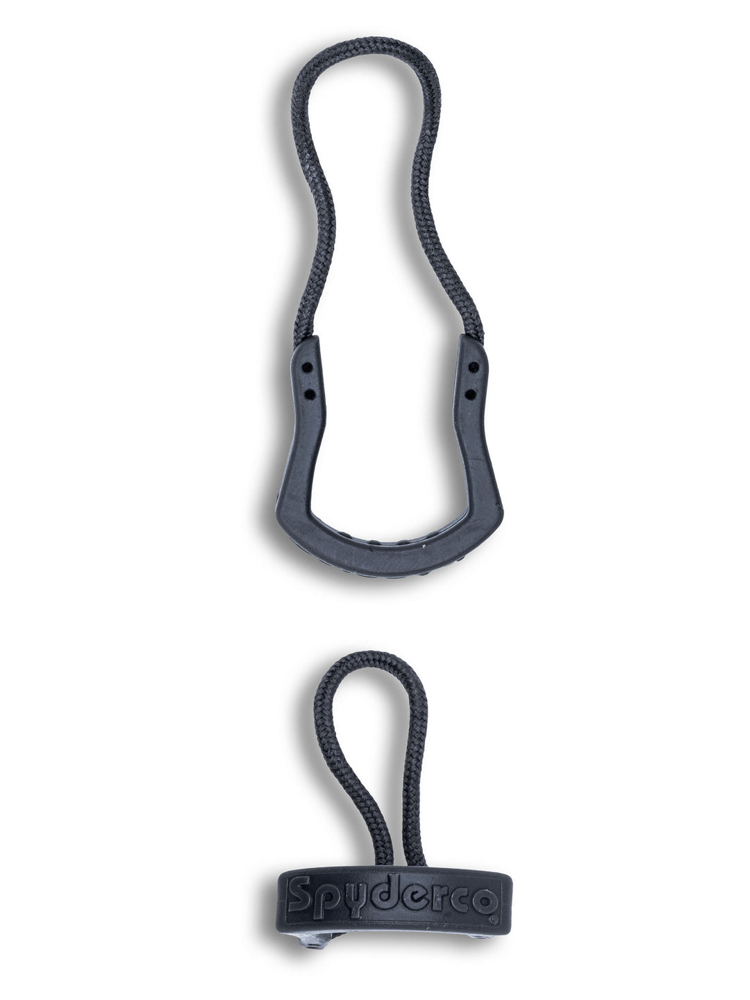 Spyderco X Vanquest® SPARTAN™ Zipper Pulls Black BGZPBK