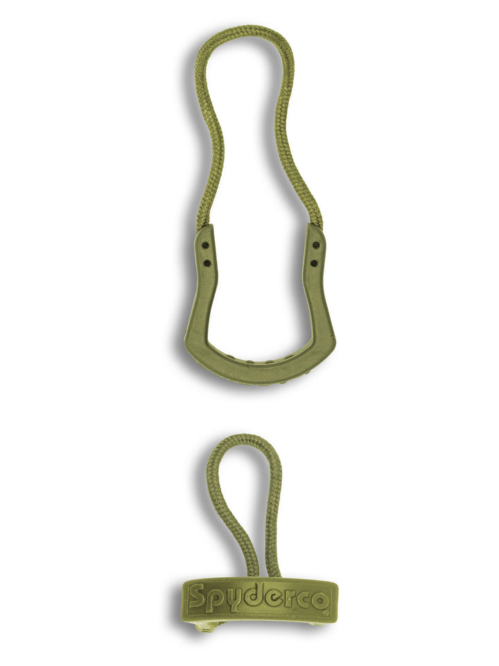 Spyderco X Vanquest® SPARTAN™ Zipper Pulls Coyote Tan BGZPCT