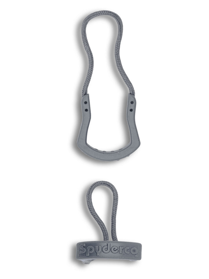 Spyderco X Vanquest® SPARTAN™ Zipper Pulls Wolf Gray BGZPWG