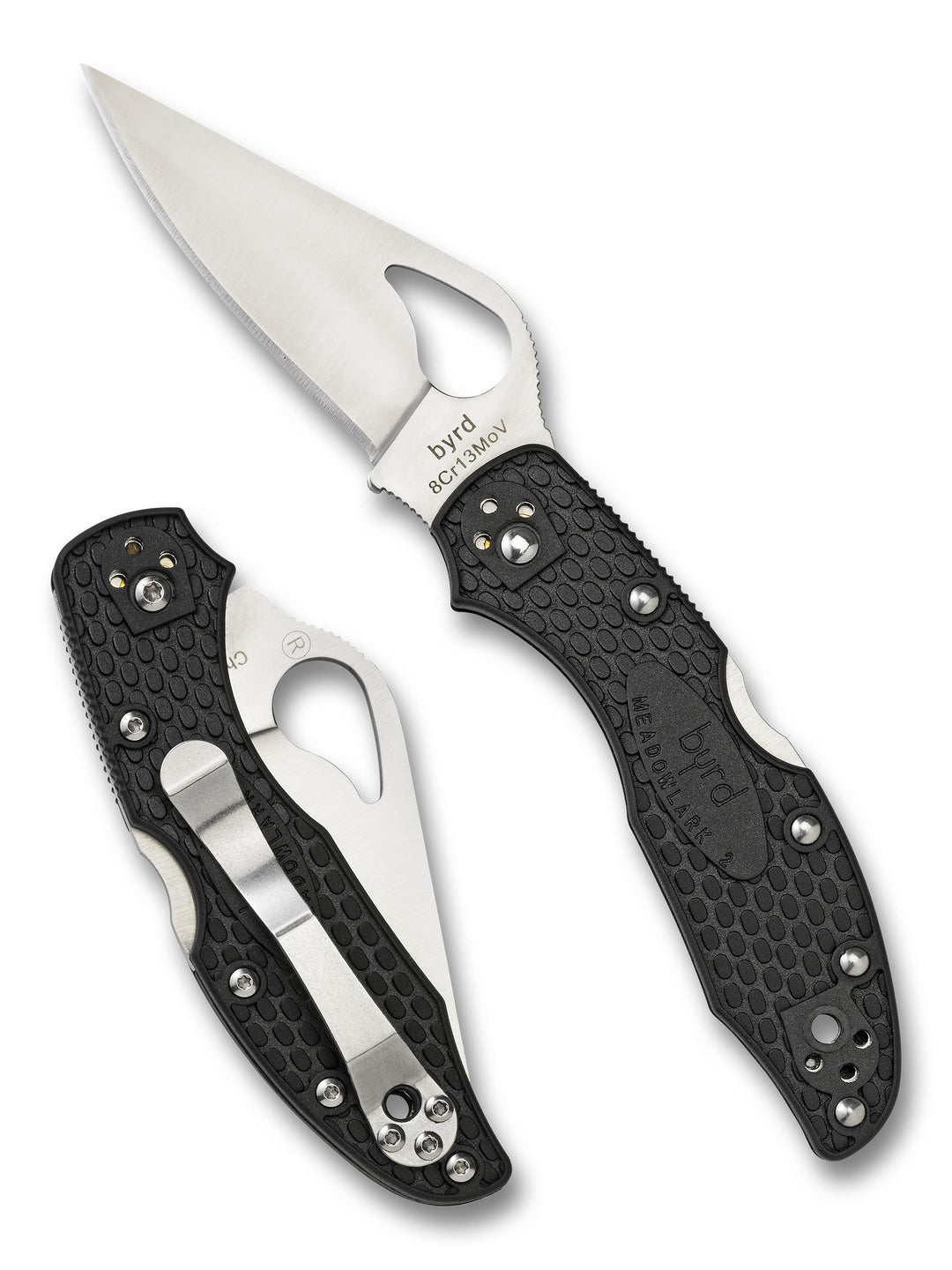 Meadowlark® 2 Lightweight PlainEdge Black BY04PBK2_Both