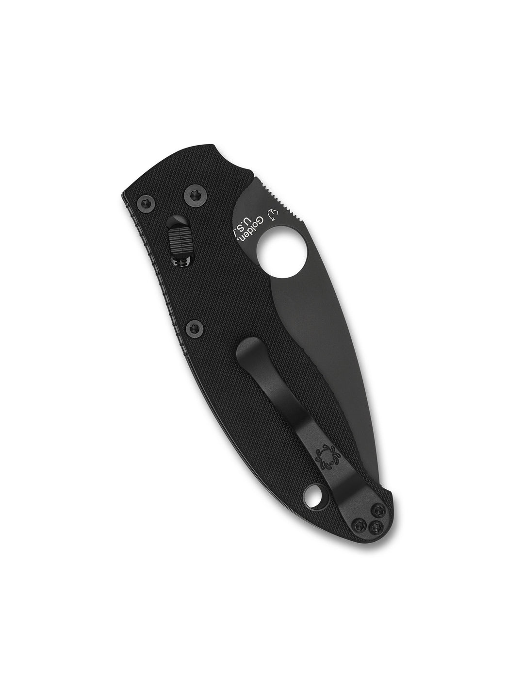 Manix® 2 Black Blade PlainEdge™ C101GPBBK2_Closed