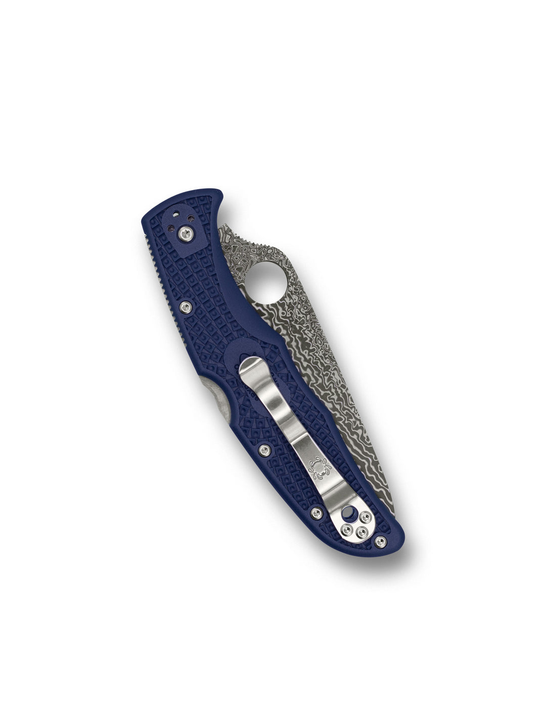 Endura Navy Blue FRN Damascus Exclusive C10FPNBD_closed