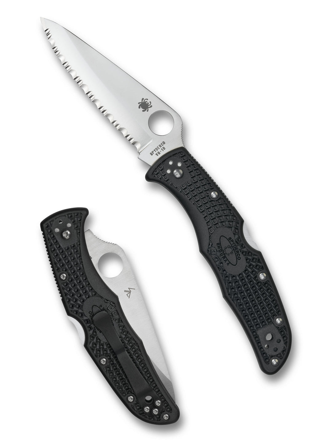 Endura® 4 Lightweight SpyderEdge None Black C10SBK_Both