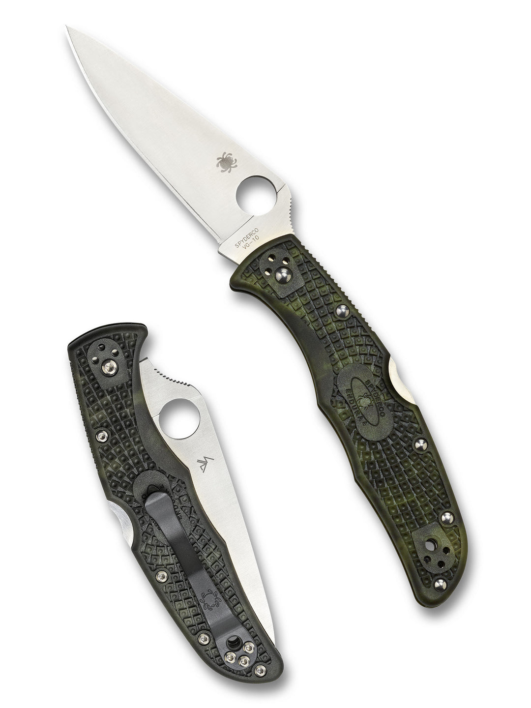 Endura® 4 Lightweight Flat Ground Zome Green C10ZFPGR_Both