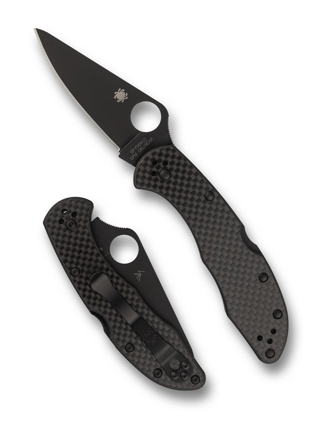 Delica™ 4 Carbon Fiber CPM® CRU-WEAR® Exclusive C11CFPBK_both