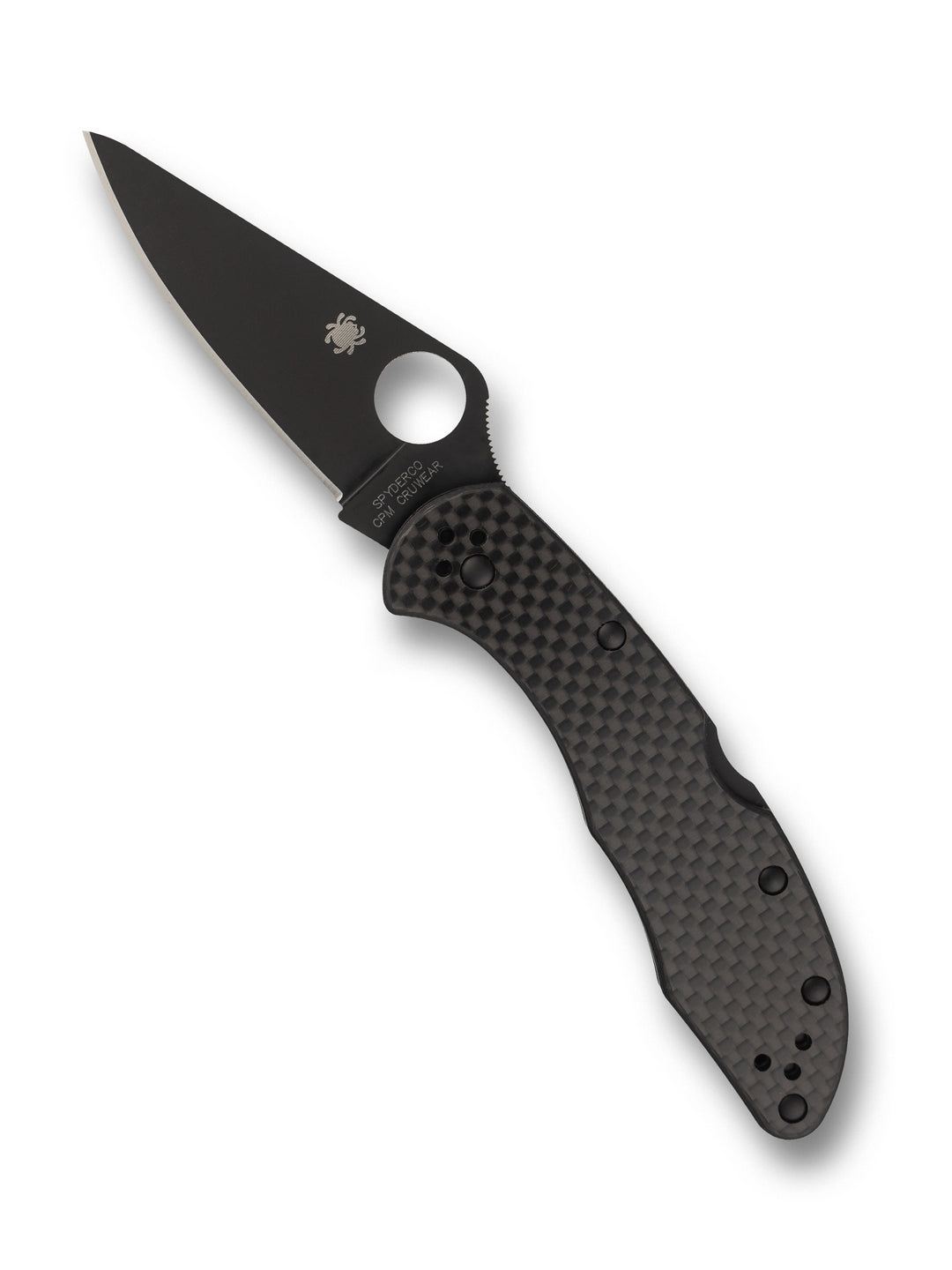 Delica™ 4 Carbon Fiber CPM® CRU-WEAR® Exclusive C11CFPBK_open