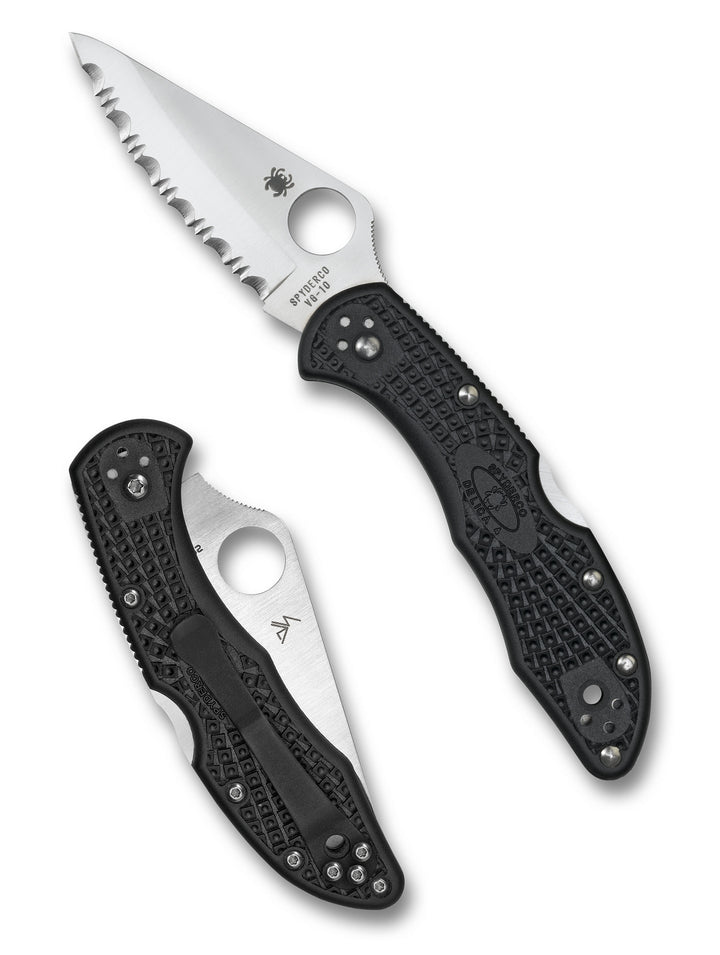 Delica® 4 Lightweight SpyderEdge None Black C11SBK_Both