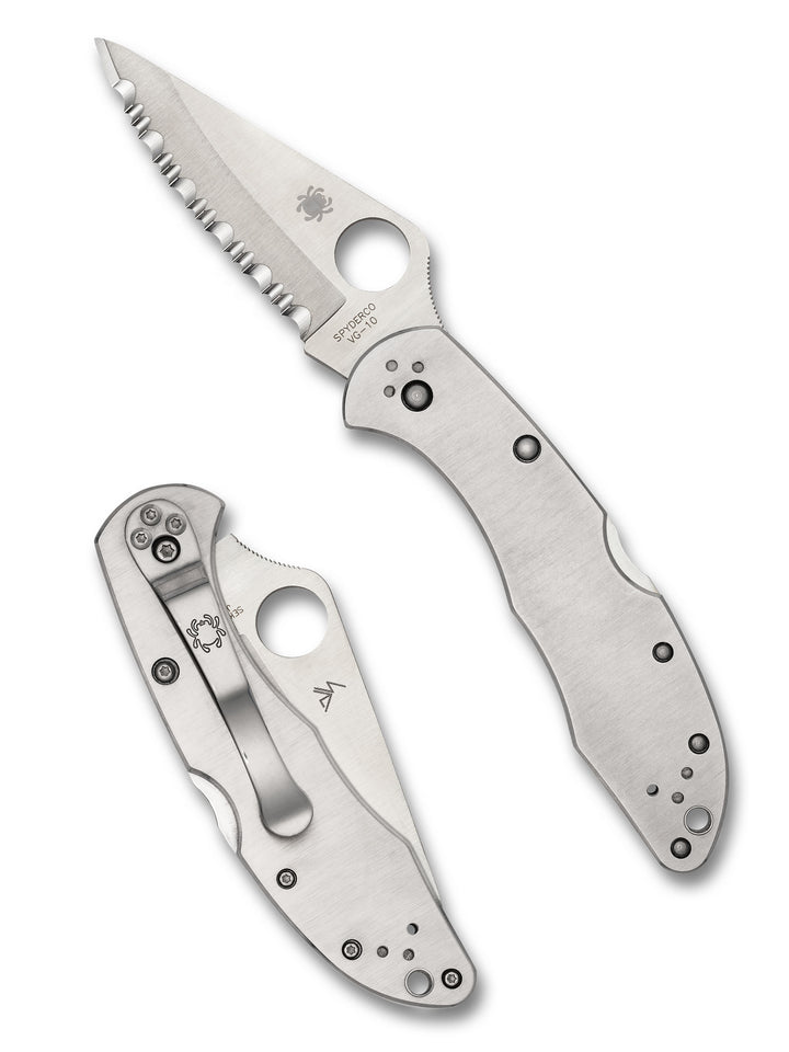Delica® 4 Stainless SpyderEdge C11S_Both