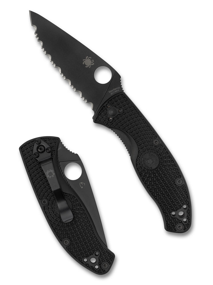 Tenacious® Lightweight SpyderEdge Black Oxide C122SBBK_Both