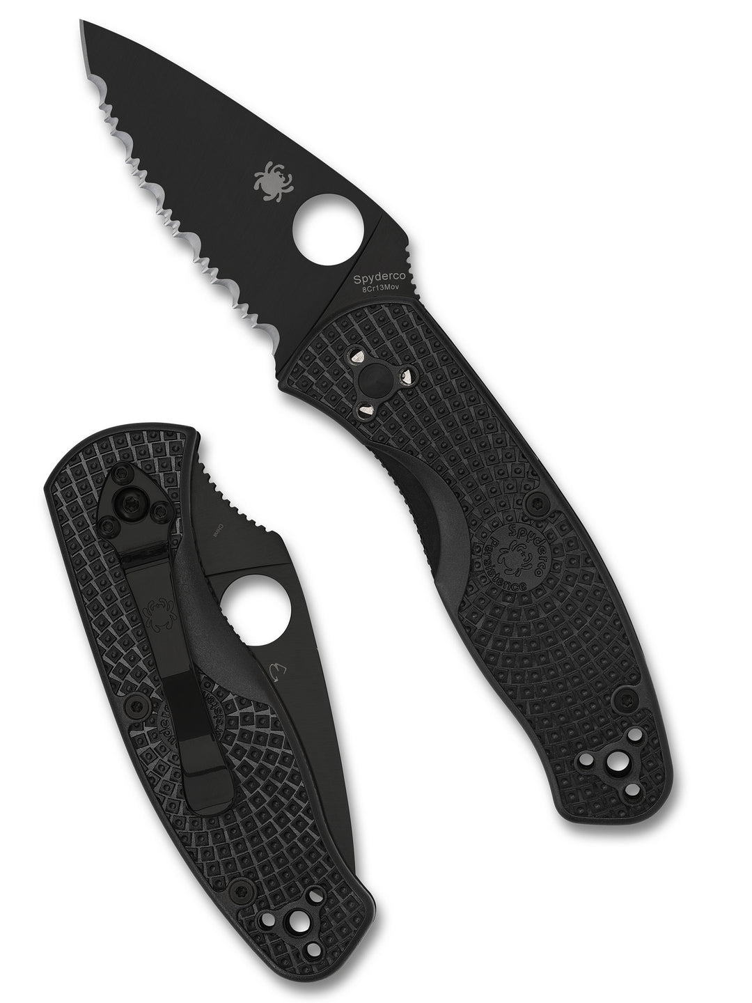 Persistence® Lightweight SpyderEdge Black Oxide C136SBBK_Both_1