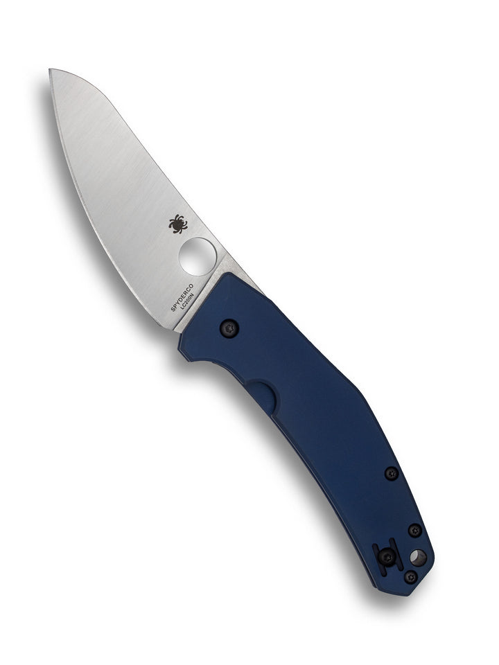 SpydieChef™ Blue Anodized Titanium LC200N Exclusive C211TIPBL_open