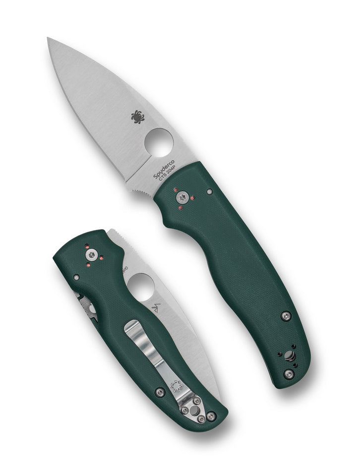 Shaman Forest Green G-10 CTS 204P Exclusive C229GPDGR_both