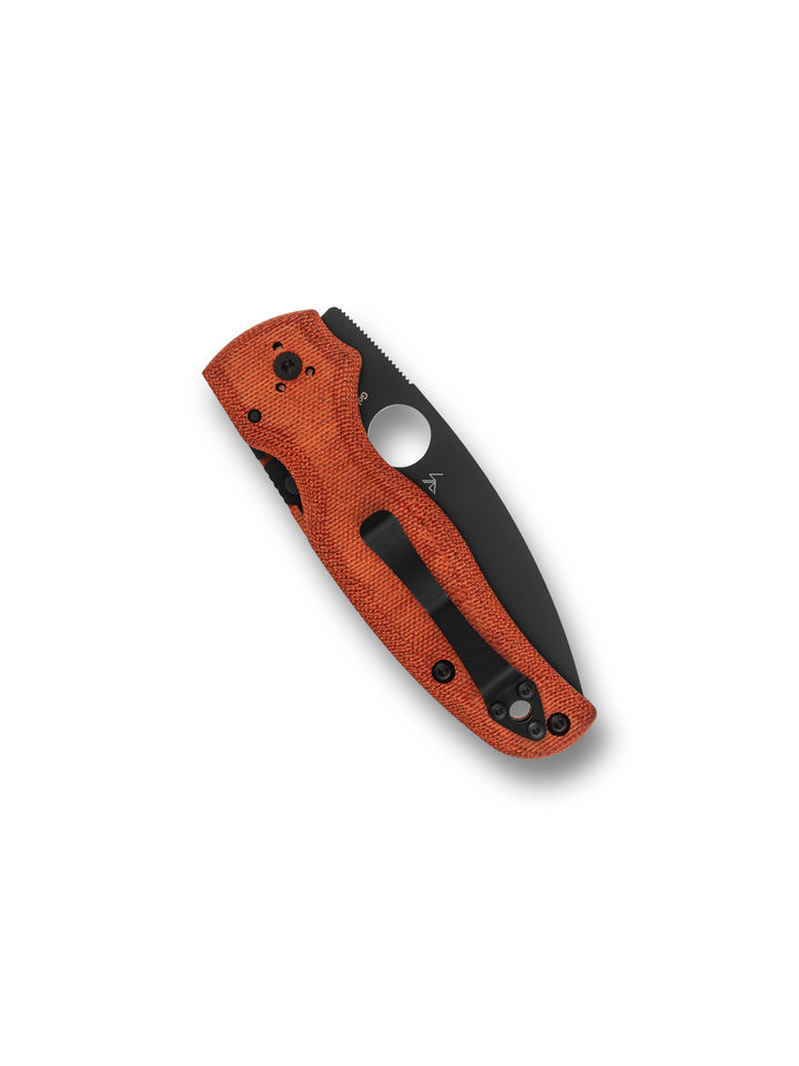 Shaman® Orange Micarta® M390 Exclusive C229MORM390BKP_closed