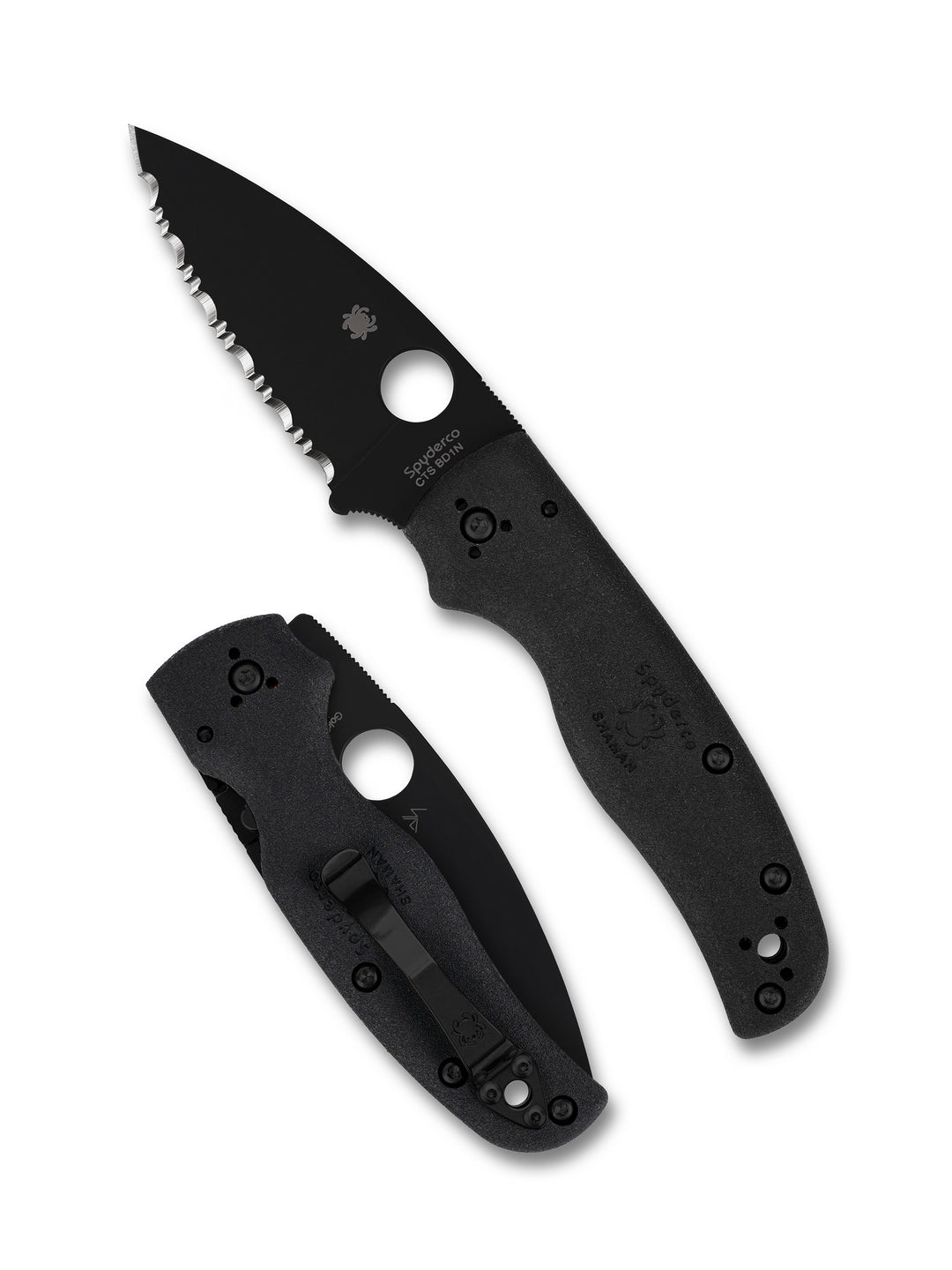 Shaman® Lightweight SpyderEdge DLC C229SBBK_Both