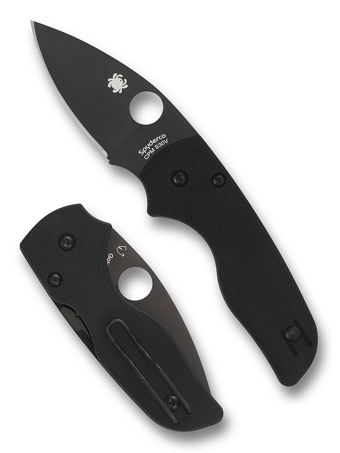 Lil' Native® G-10 PlainEdge DLC C230GPBBK_Both