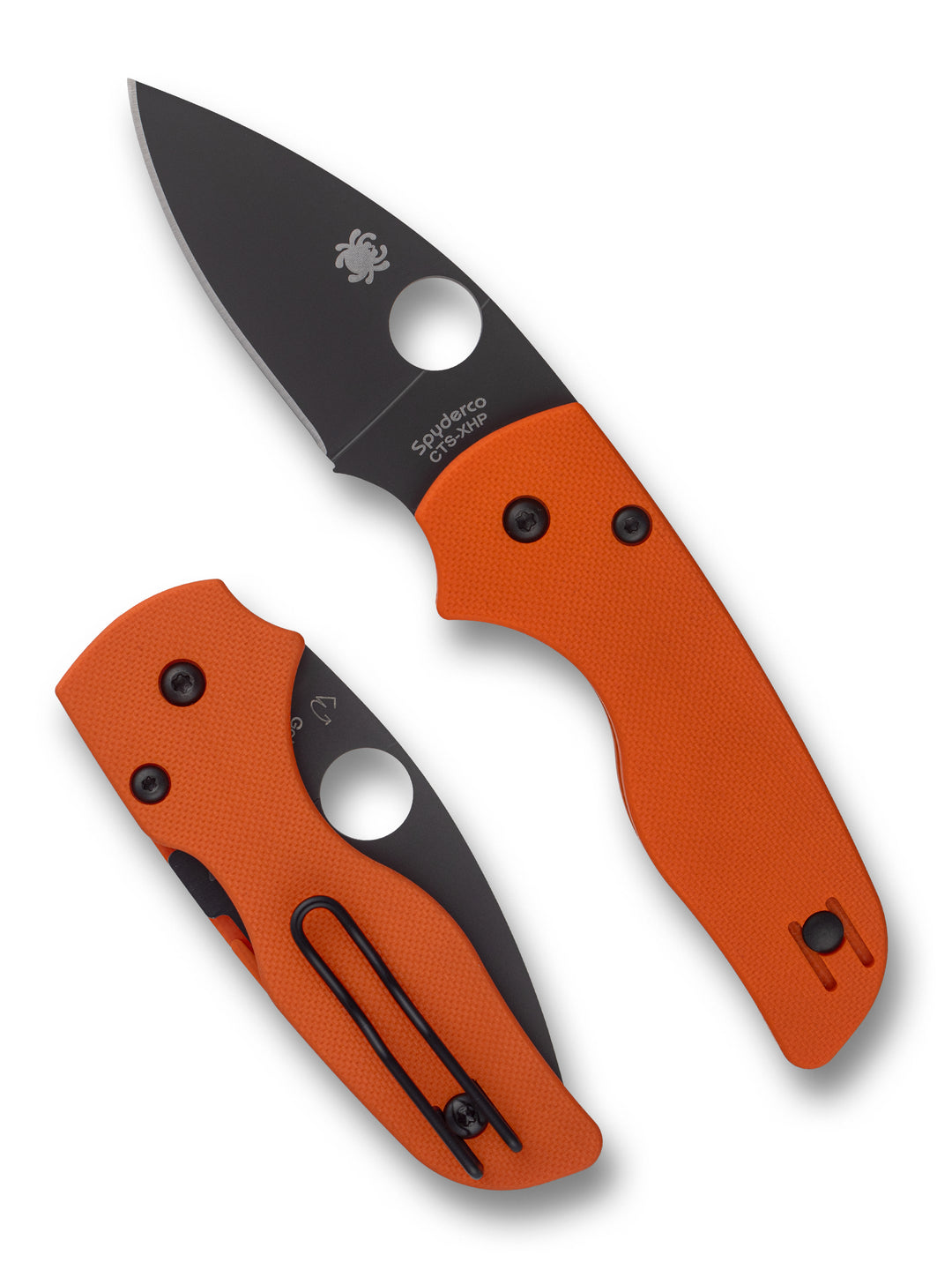 Lil' Native® Orange G-10 CTS XHP Exclusive C230GPORBK_both