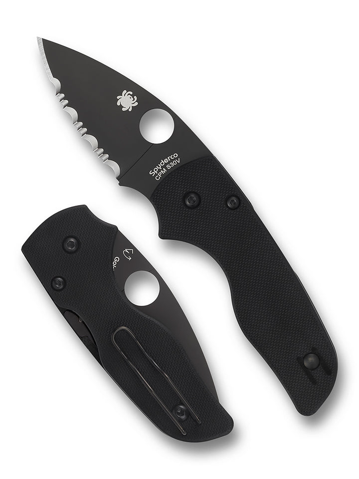 Lil' Native® G-10 SpyderEdge DLC C230GSBBK_Both