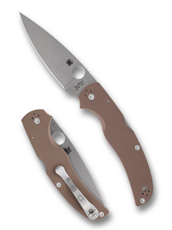 Native Chief™ Brown G-10 CPM® 15V® Sprint Run® C244GPBN15VBoth_1