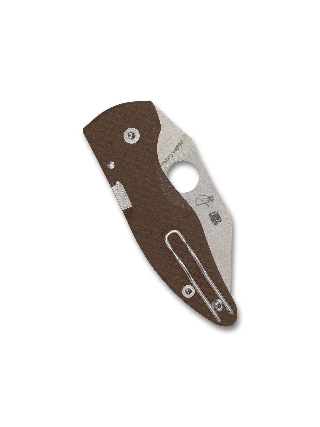 MicroJimbo™ Brown G-10 CPM® 15V® Sprint Run® C264GPBN15V_Closed