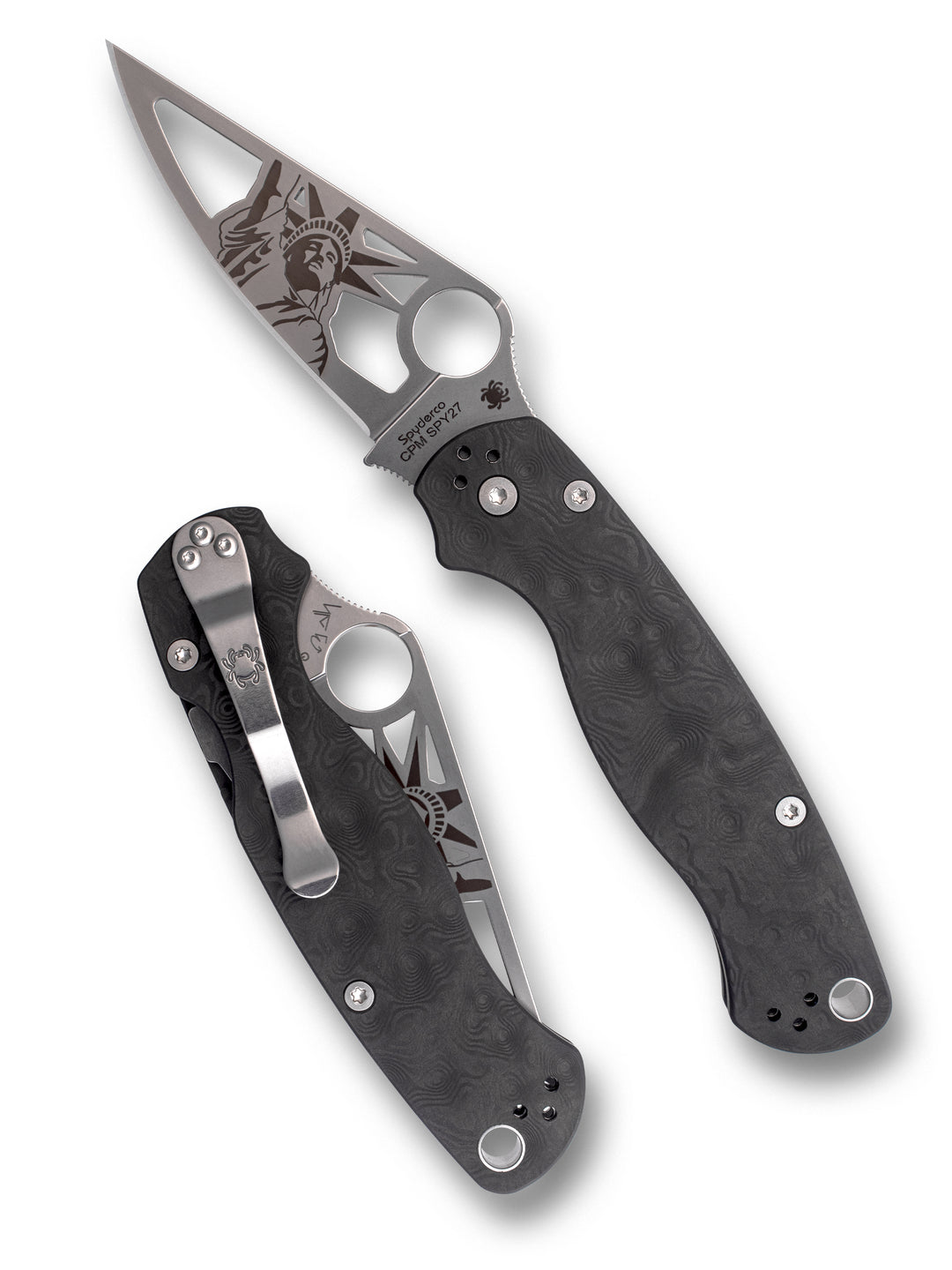 Para Military® 2 Liberty Dunes Carbon Fiber CPM® SPY27® Exclusive C81CFSPY27P2_both