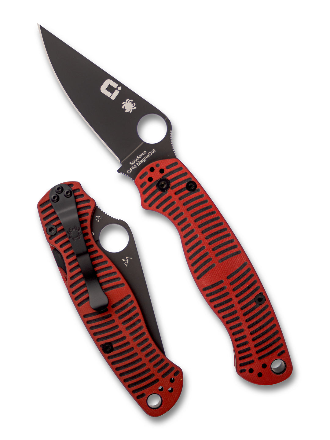 Para Military® 2 Red/Black G-10 CPM® MagnaCut® Crucible C81GBKRDMCBKP2Both