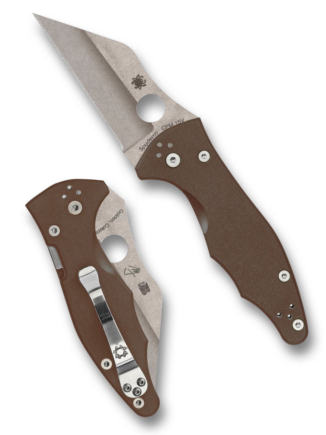 Yojimbo™ 2 Brown G-10 CPM® 15V® Sprint Run® Default Title C85GPBN15V2_Both