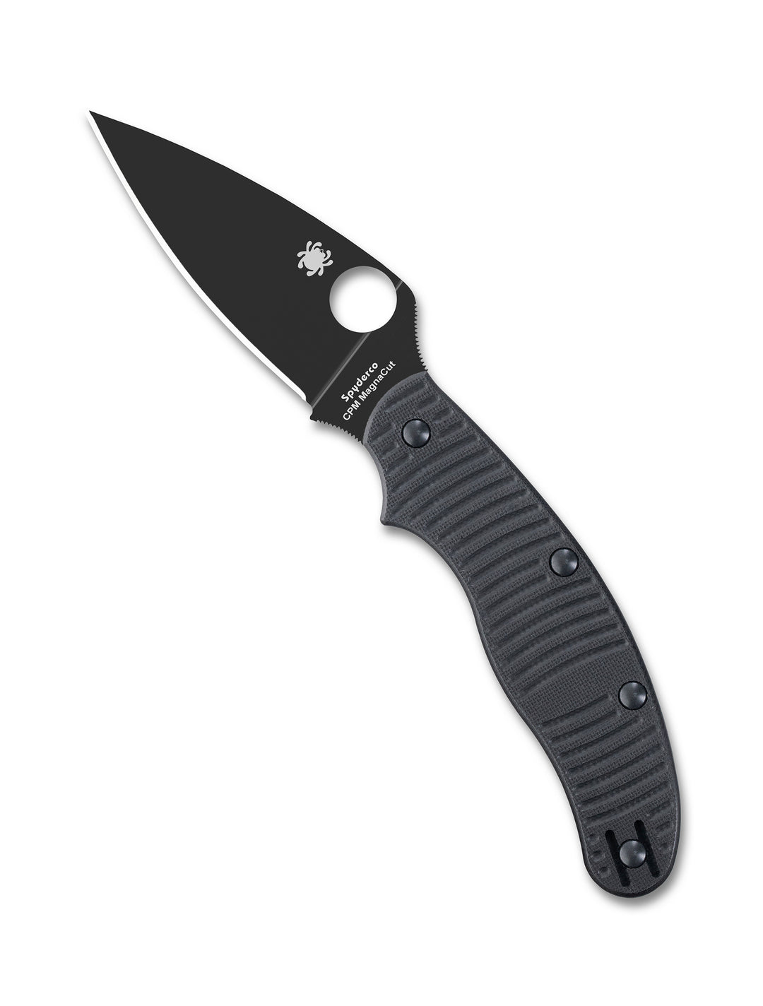 UK Penknife™ Salt® Black G-10 CPM® MagnaCut® Black Blade C94GMCBKPOpen