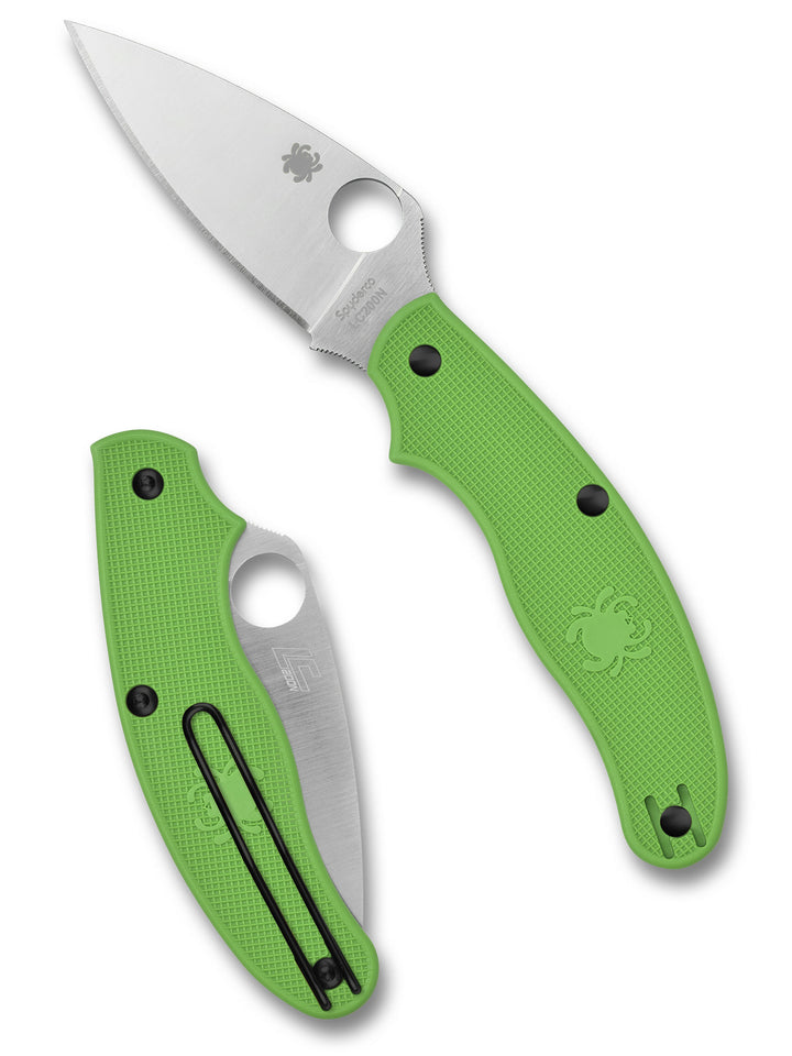 UK Penknife™ Salt® Green LC200N PlainEdge C94PGR_Both