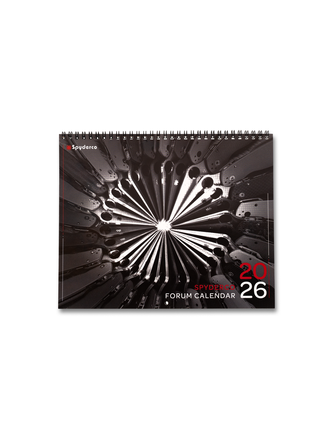 Spyderco Calendar 2026 CALENDAR2026_Front
