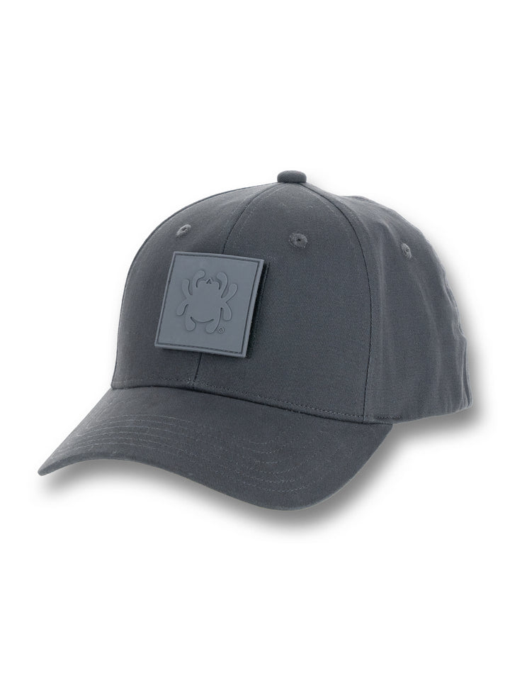 Structured Hat Gray/Gray with Gray Bug™ PVC Patch HAT17Left