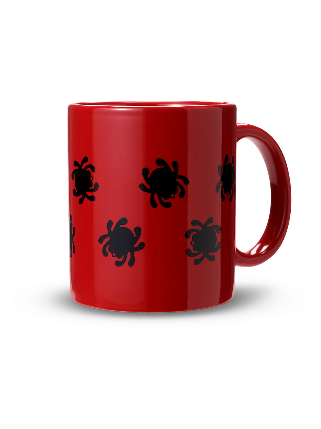 Spyderco Mug Red with Black Bug MUG02_Front