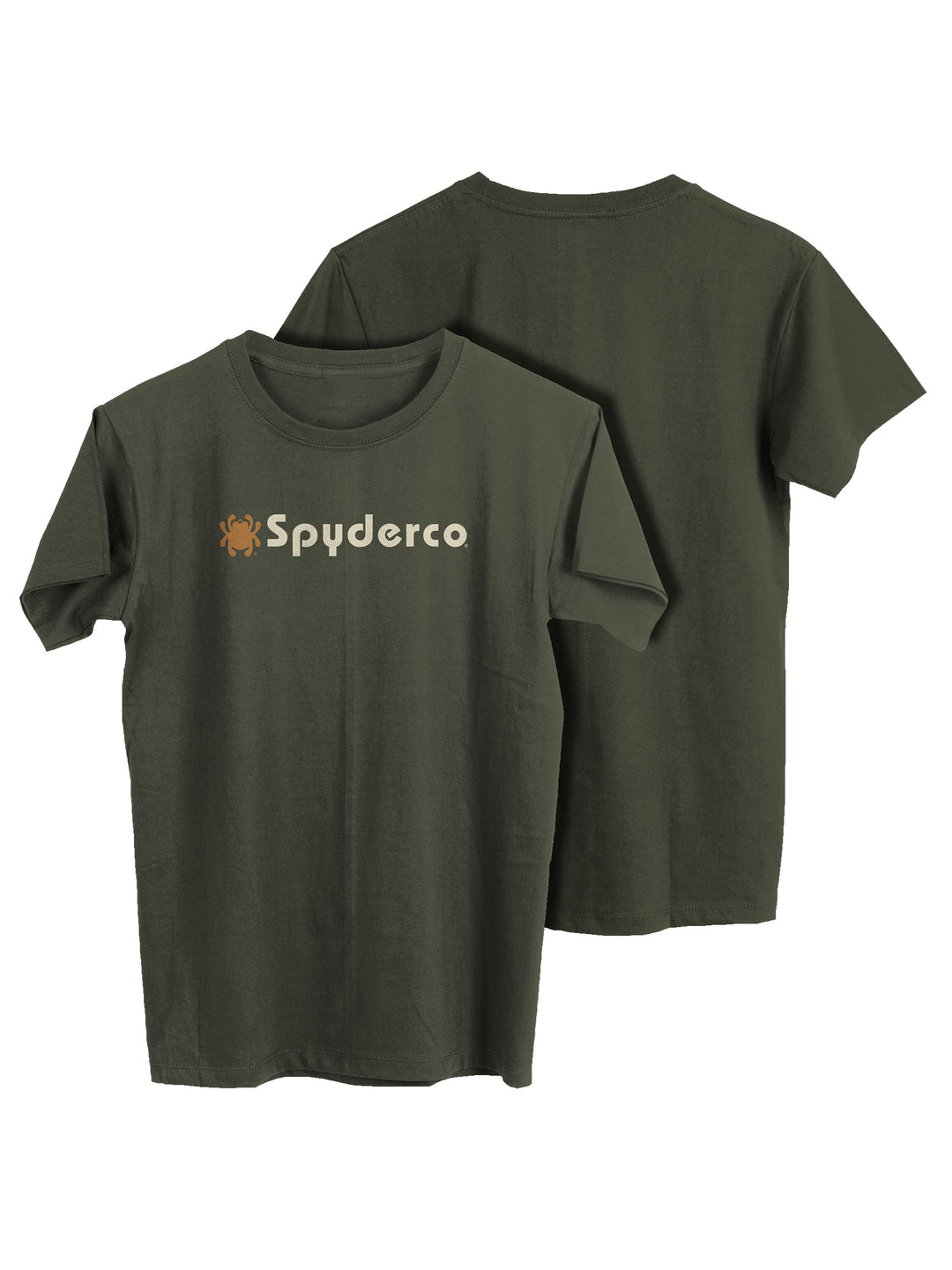 Spyderco Logo T-Shirt XXL Military Green TS03GR_2XL_1f5b2567-8fcb-4a6d-9c10-d89f7c1d2108